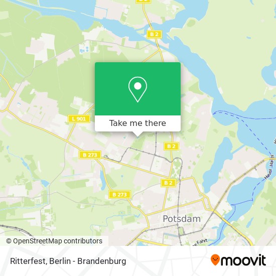 Ritterfest map