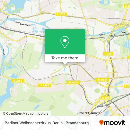 Berliner Weihnachtszirkus map