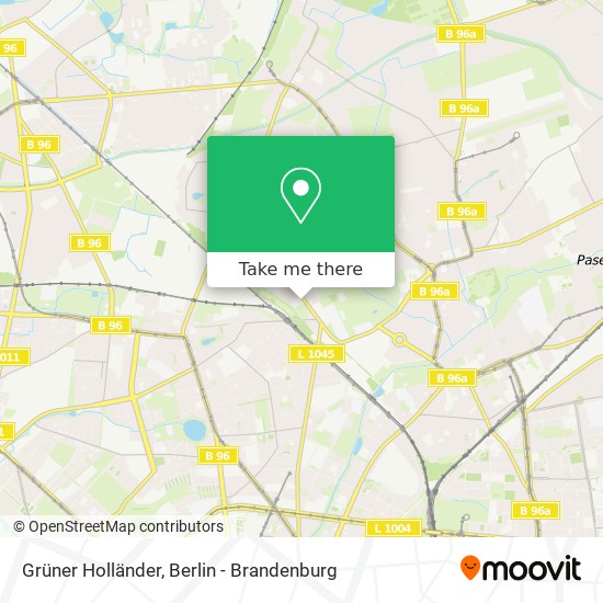 Grüner Holländer map