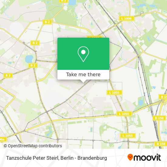 Tanzschule Peter Steirl map