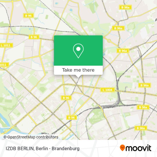 IZDB BERLIN map