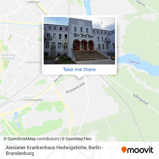 Alexianer Krankenhaus Hedwigshöhe map