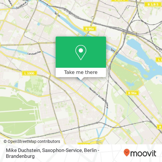 Карта Mike Duchstein, Saxophon-Service