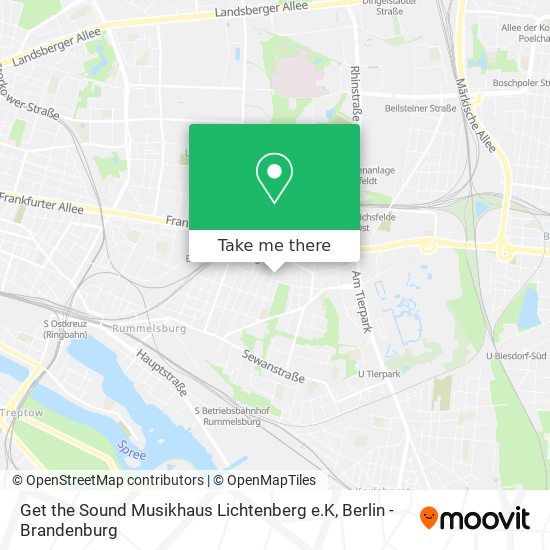 Get the Sound Musikhaus Lichtenberg e.K map
