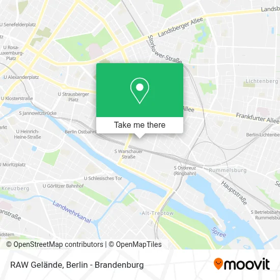 RAW Gelände map