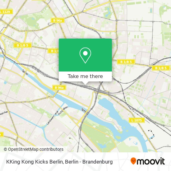 KKing Kong Kicks Berlin map