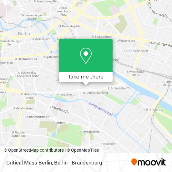 Карта Critical Mass Berlin