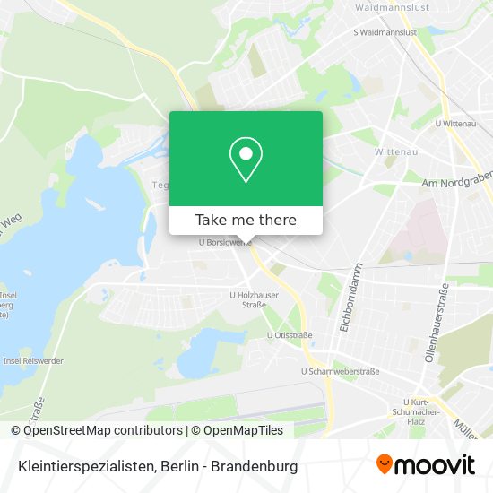 Kleintierspezialisten map