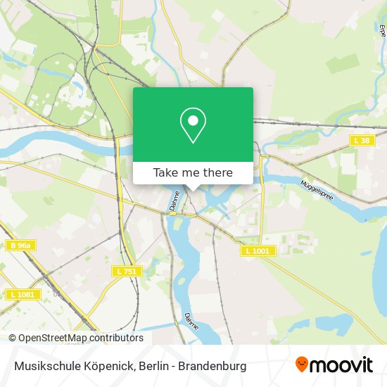 Musikschule Köpenick map