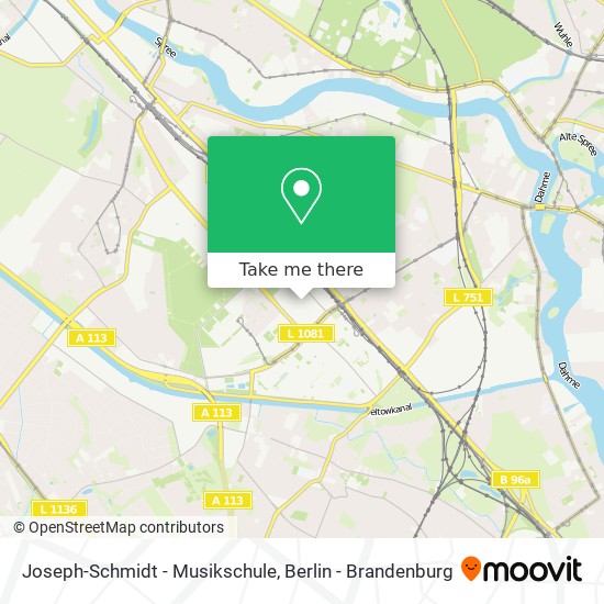 Карта Joseph-Schmidt - Musikschule