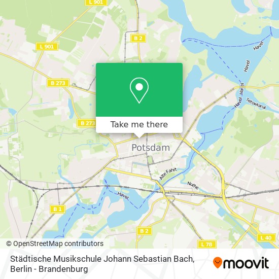 Städtische Musikschule  Johann Sebastian Bach map