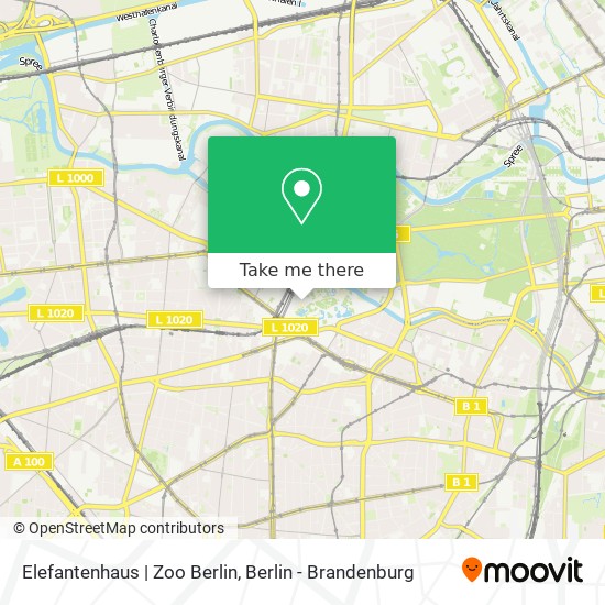 Карта Elefantenhaus | Zoo Berlin
