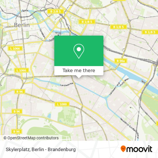 Skylerplatz map