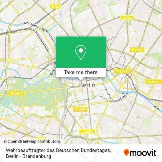 Wehrbeauftragter des Deutschen Bundestages map
