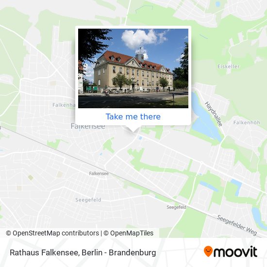 Rathaus Falkensee map