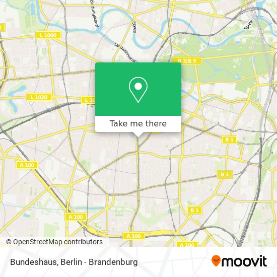 Bundeshaus map