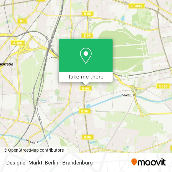 Designer Markt map