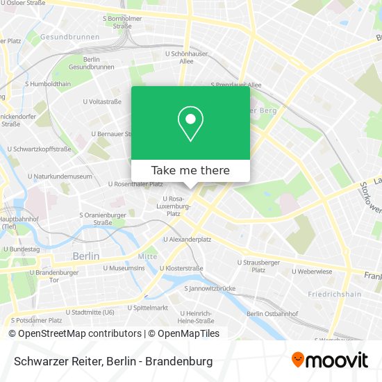 Schwarzer Reiter map