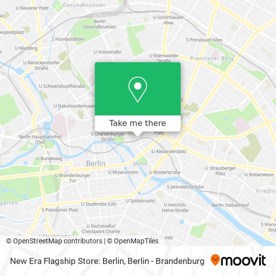 New Era Flagship Store: Berlin map