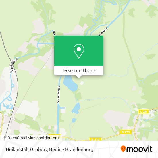 Карта Heilanstalt Grabow