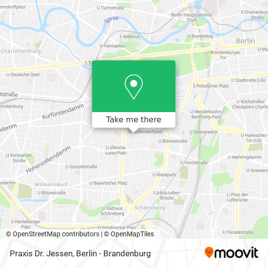 Praxis Dr. Jessen map