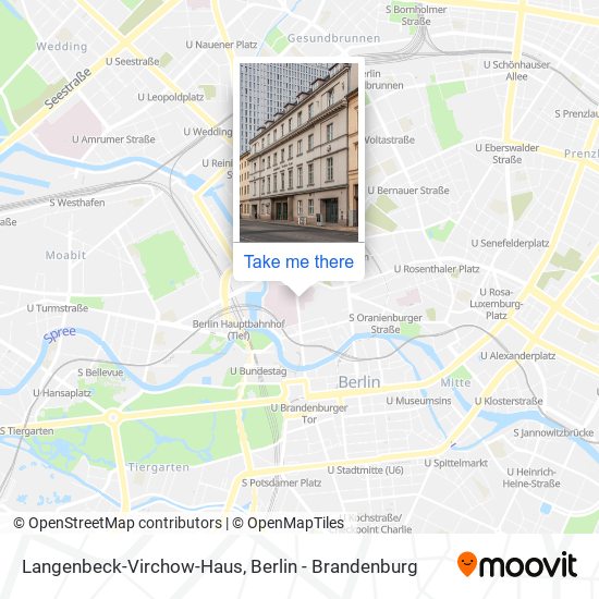 Langenbeck-Virchow-Haus map
