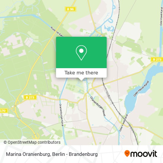 Marina Oranienburg map