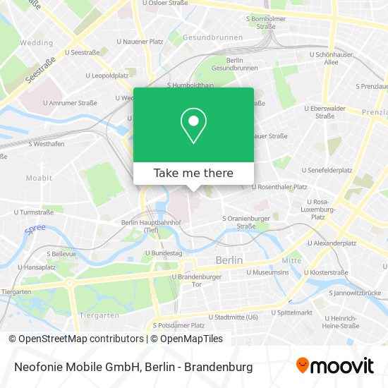 Neofonie Mobile GmbH map