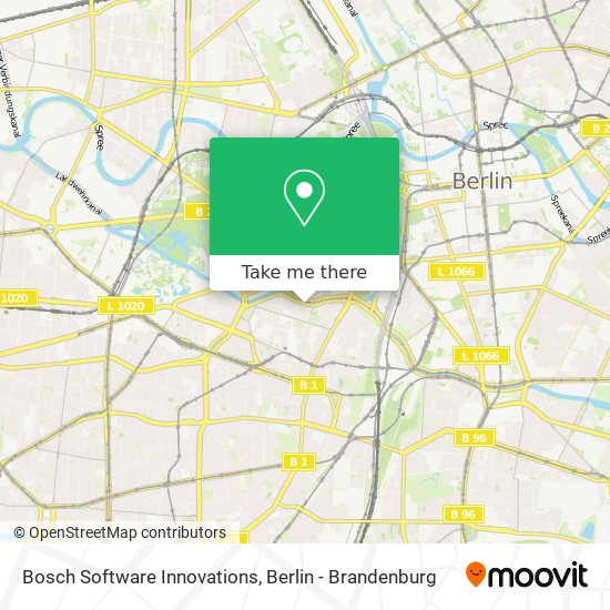 Bosch Software Innovations map