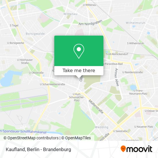 Kaufland map