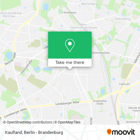 Kaufland map