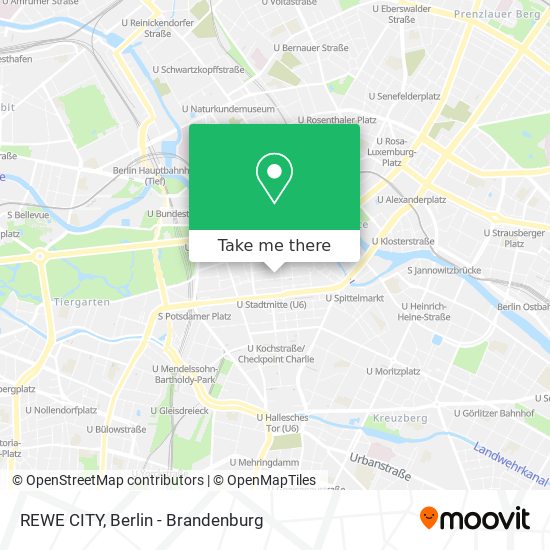 REWE CITY map