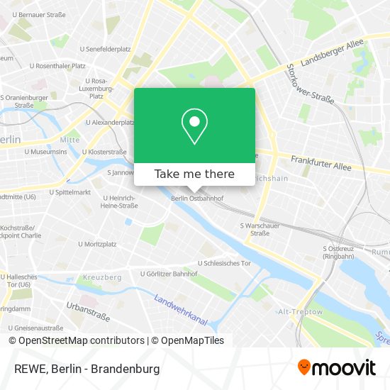 REWE map