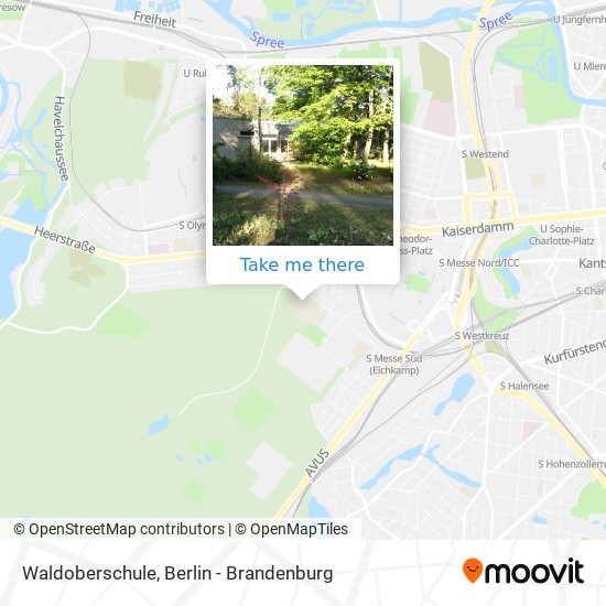 Waldoberschule map