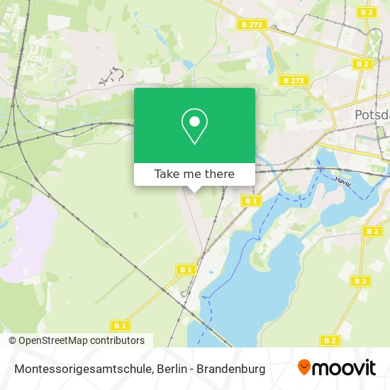 Montessorigesamtschule map