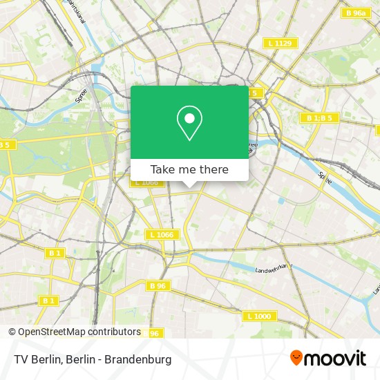 Карта TV Berlin