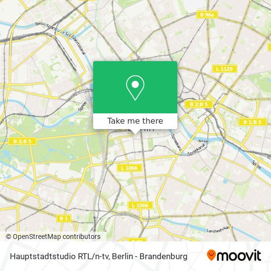 Hauptstadtstudio RTL/n-tv map