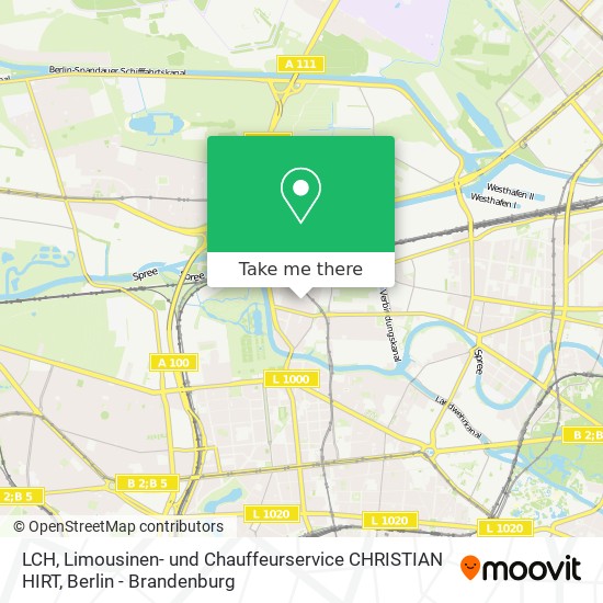 LCH, Limousinen- und Chauffeurservice CHRISTIAN HIRT map