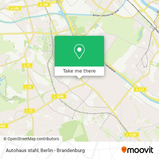 Autohaus stahl map