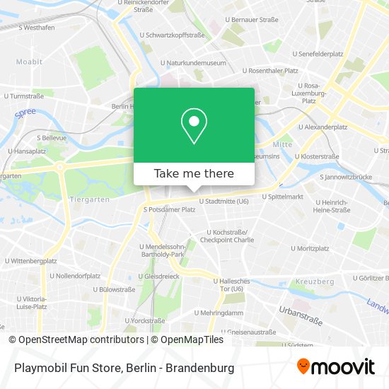 Playmobil Fun Store map