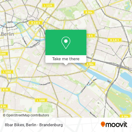 8bar Bikes map