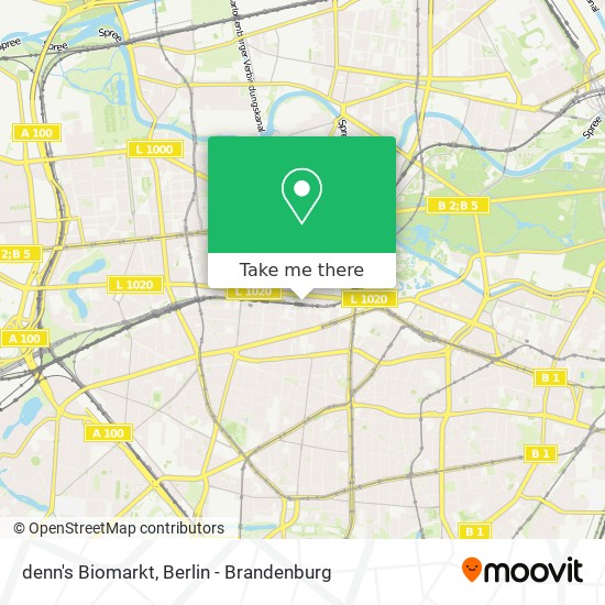 Карта denn's Biomarkt