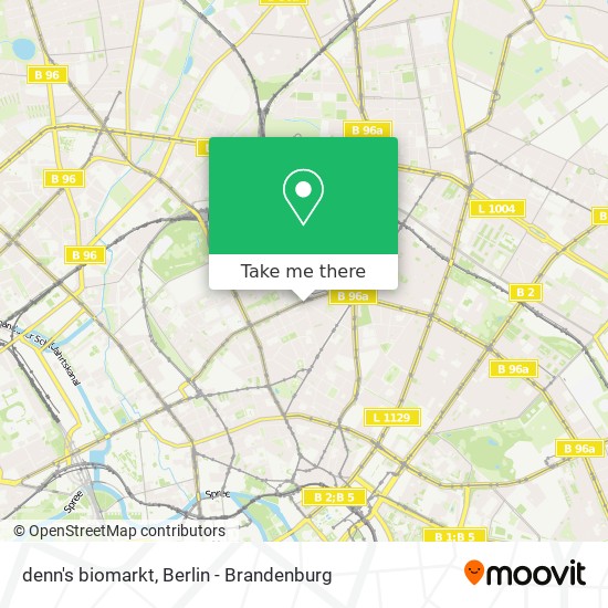 Карта denn's biomarkt