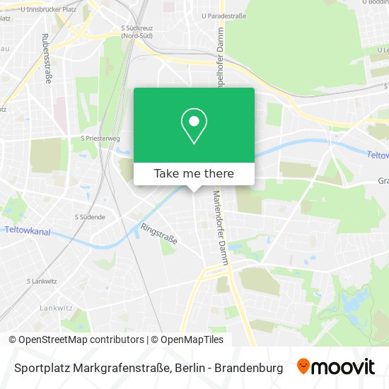 Карта Sportplatz Markgrafenstraße