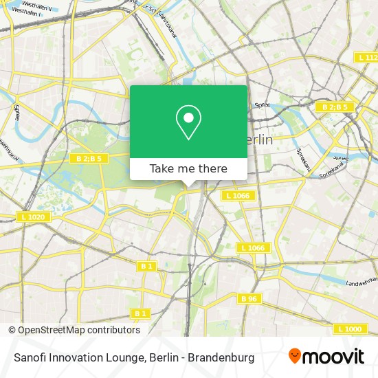Sanofi Innovation Lounge map