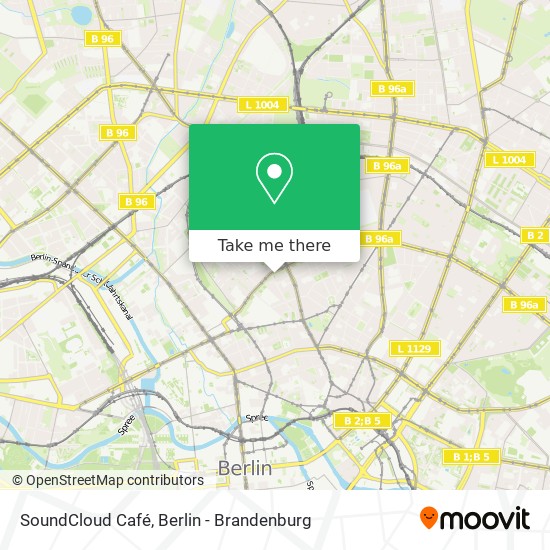 SoundCloud Café map