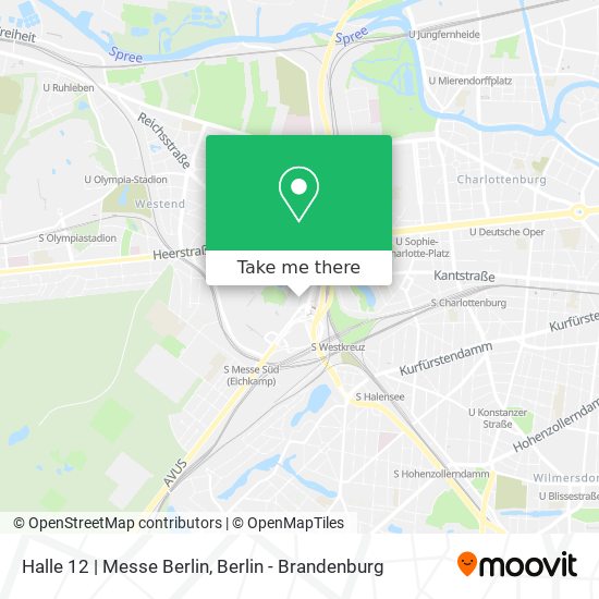 Halle 12 | Messe Berlin map