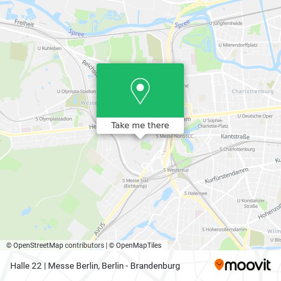 Halle 22 | Messe Berlin map