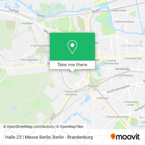 Halle 23 | Messe Berlin map