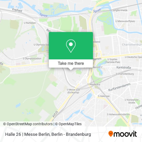 Halle 26 | Messe Berlin map
